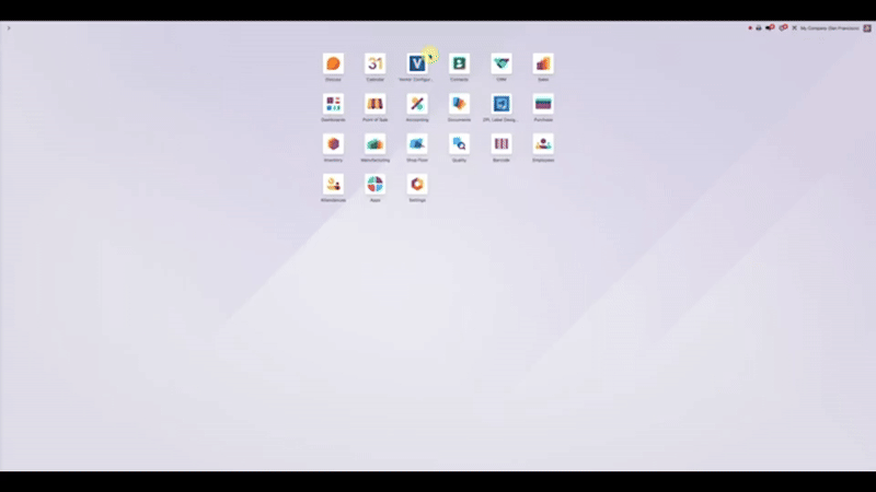 Manage Ventor Configuration app